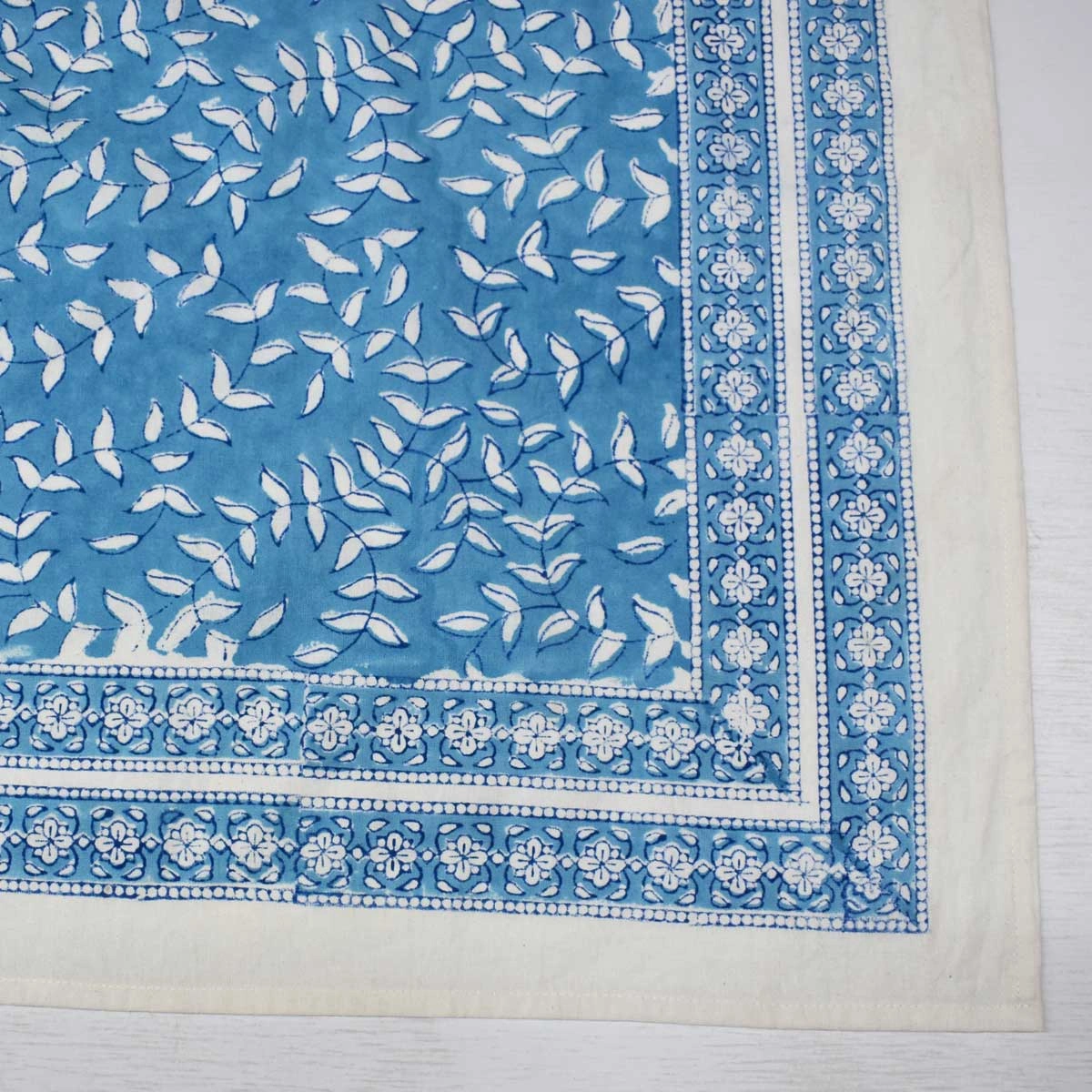 10 Seater Tablecloth 180x270 cms Harmony Blue Fill 260416