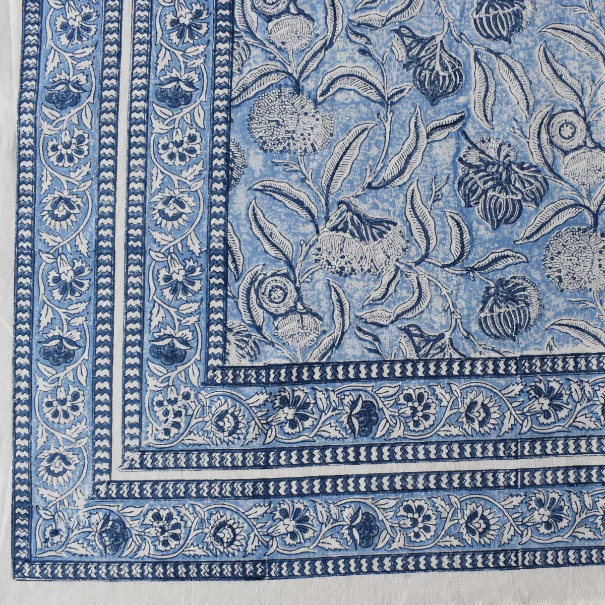 10 Seater Tablecloth 180x270 cms Meadow Song Blue 202513