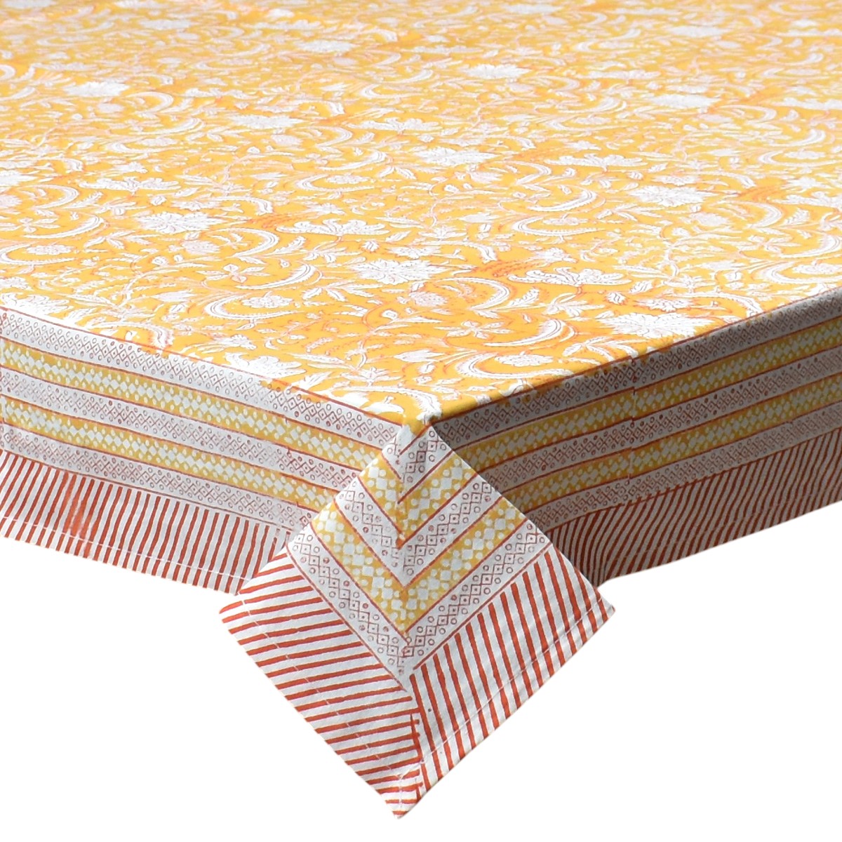 Tablecloth 180x270 cms Wild Flower Mustard 202401