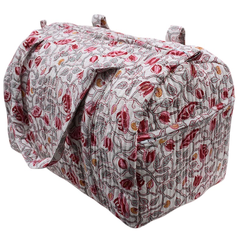 Weekender Bag  Waterlily Pink Open 906172