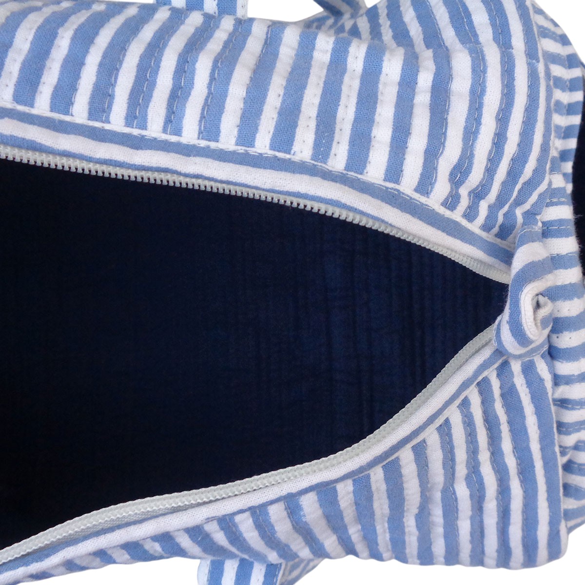 Weekender Bag Stripe Blue 202510