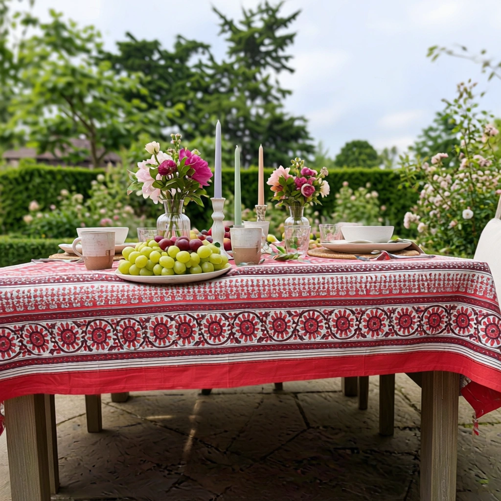 Tablecloth 180x270 cms  Wild Flower Christmas 202515