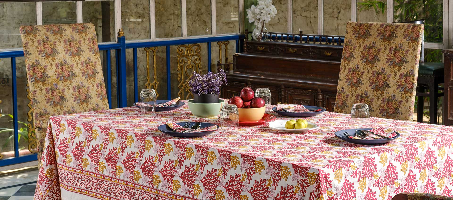 Tablecovers in Cotton