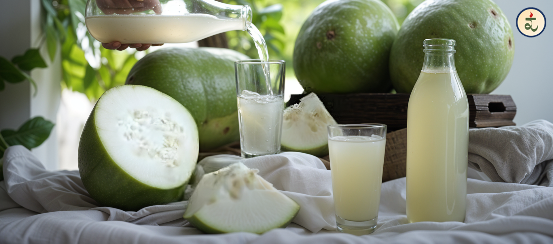Gourd juice helps keep you well-hydrated
