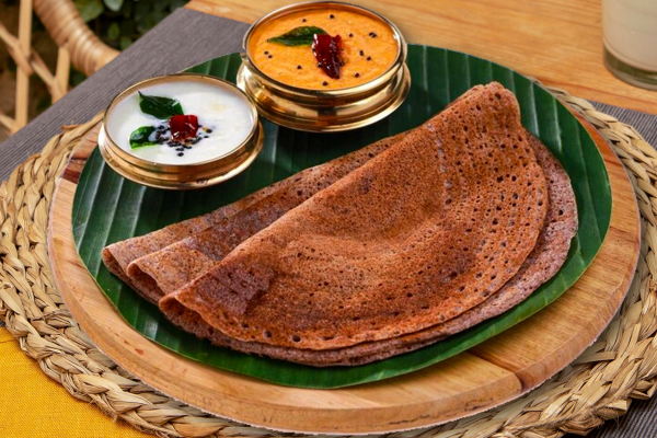 Instant ragi dosa offers several health