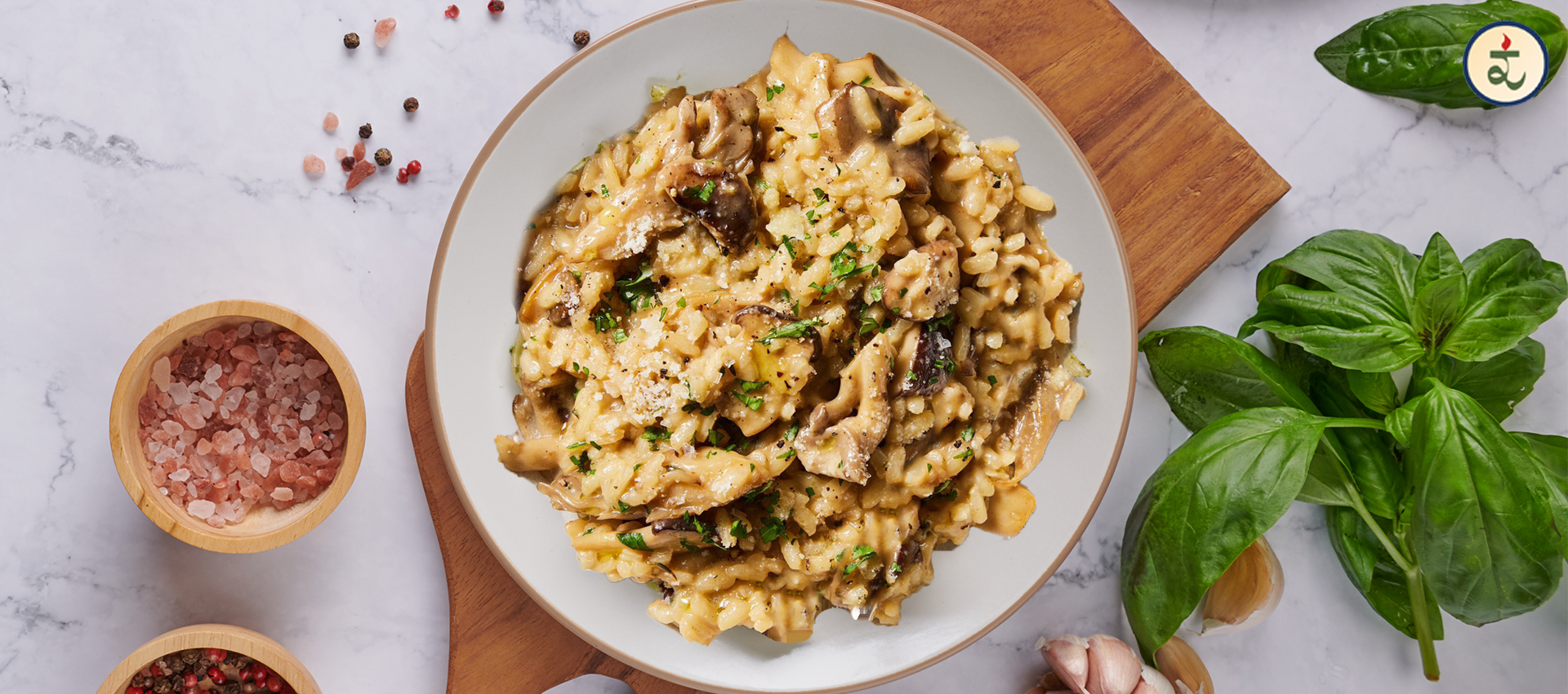 Risotto made with GABA rice brings health benefit