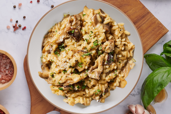 Risotto made with GABA rice brings health benefit
