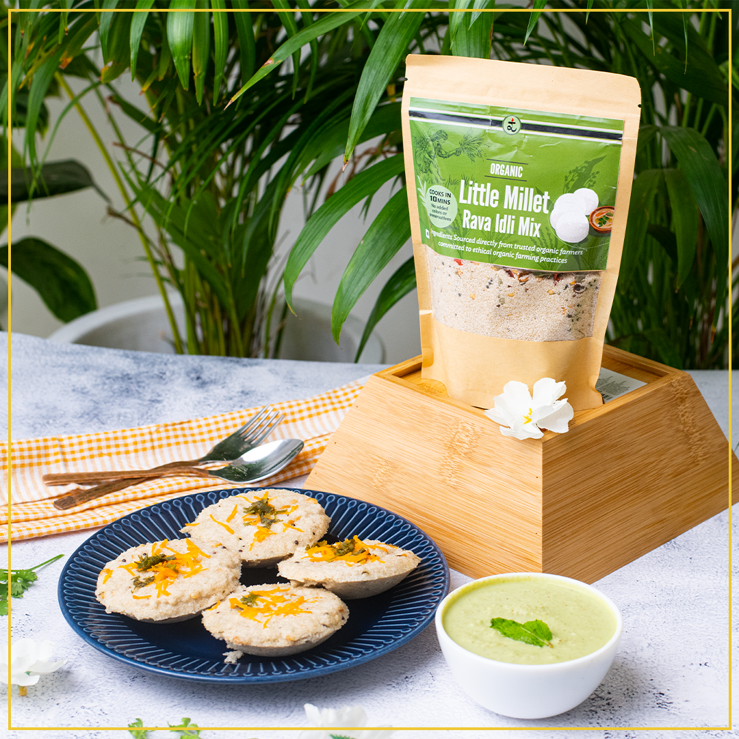 Organic Little Millet Rava Idli Mix 250gm