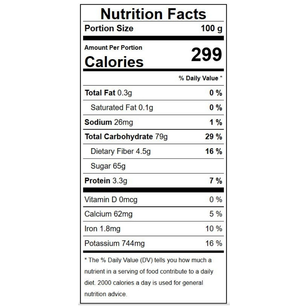 Organic Raisin Black   100gm
