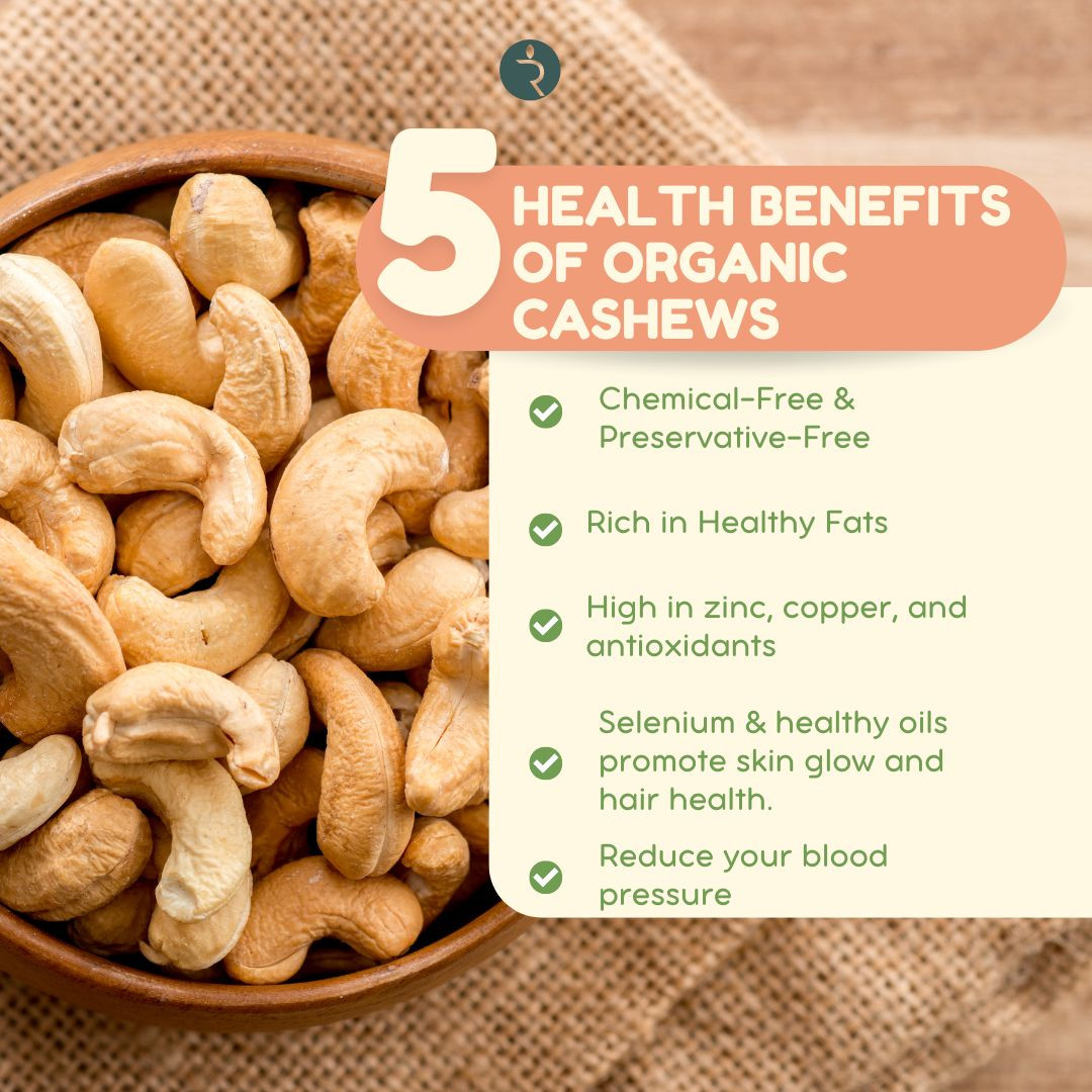 Cashews Whole 250g