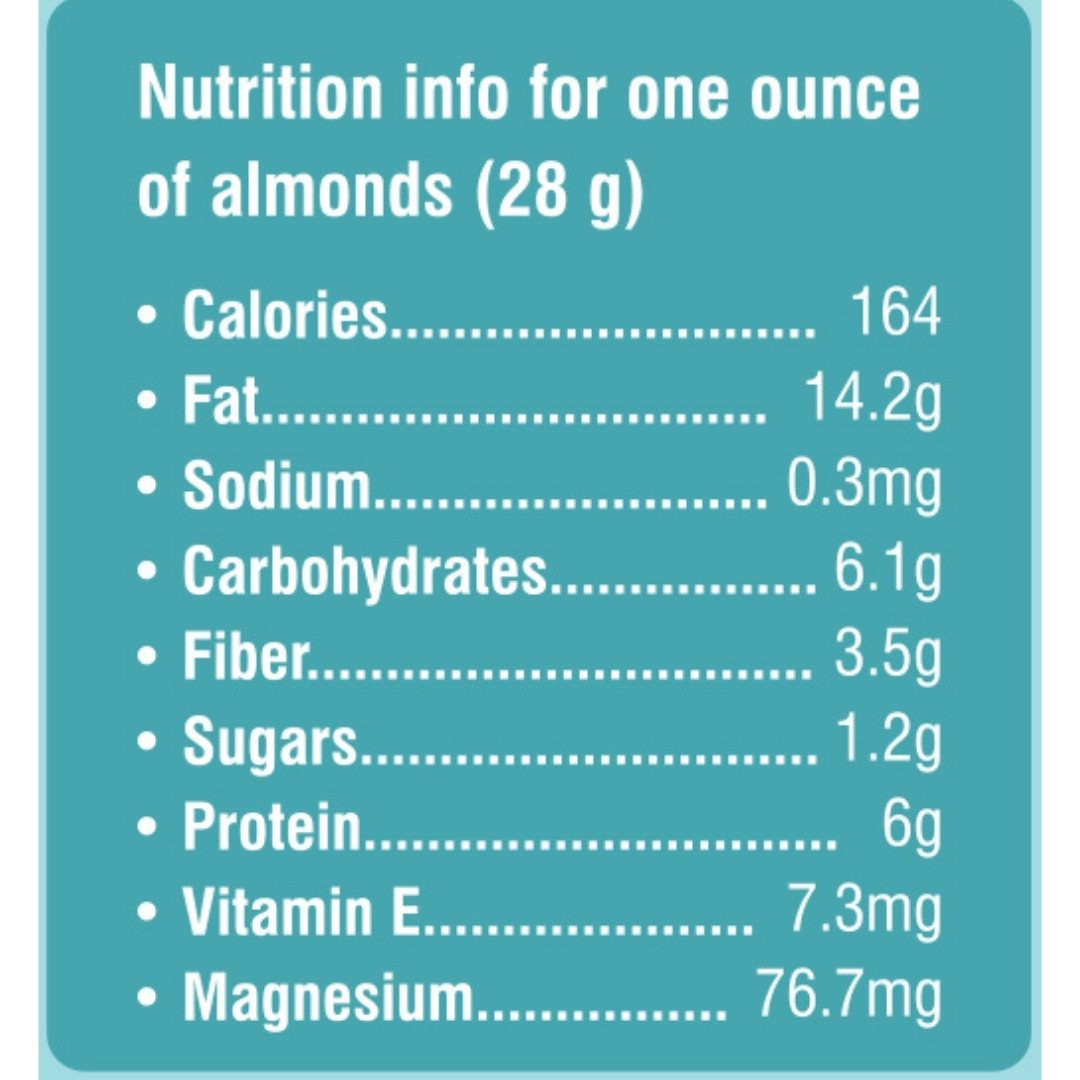 Almonds Whole 250g
