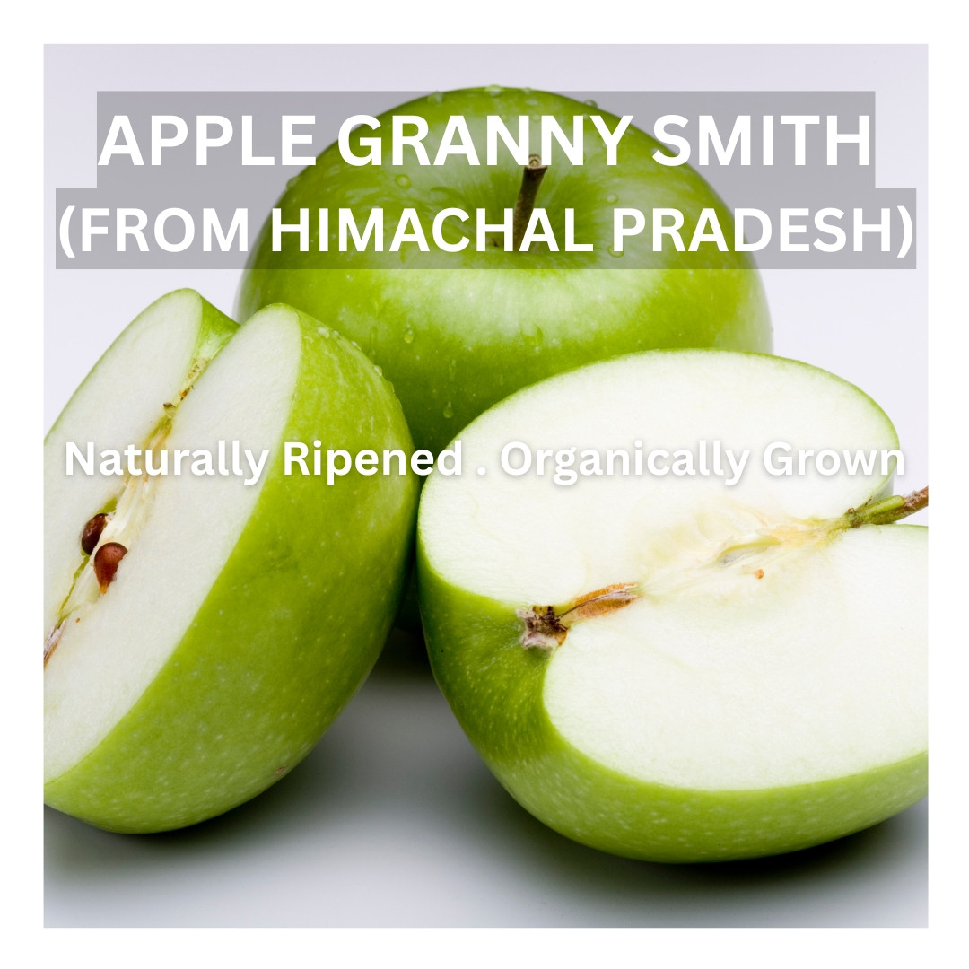 Apple Green Granny Smith 1kg - Organically Grown | Buy Online in Delhi NCR | Rootz Organics