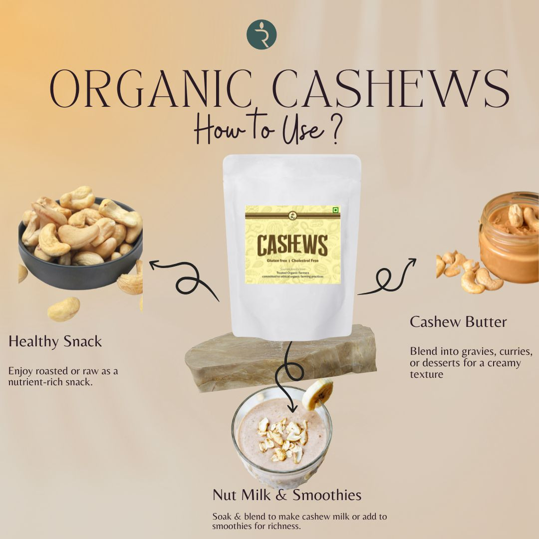 Cashews Whole 250g