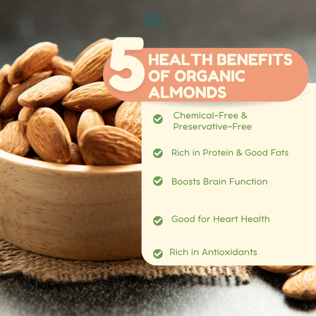 Almonds Whole 250g