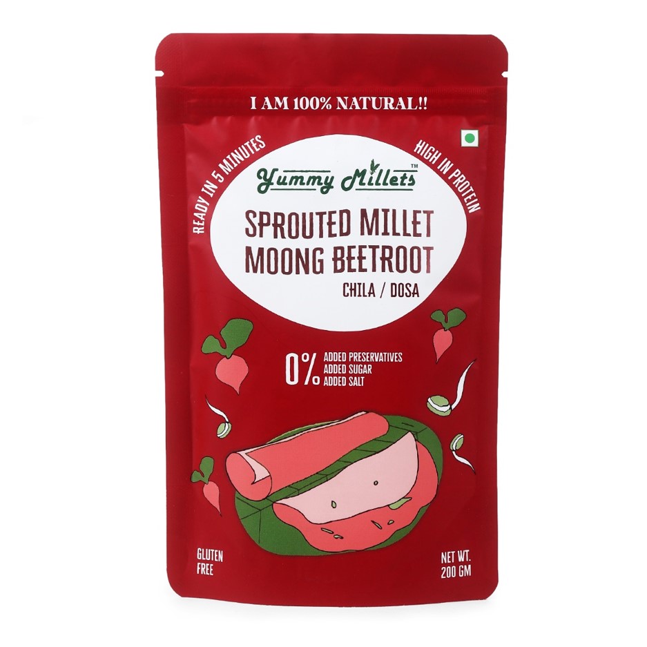 Millet Moong Beetroot Dosa/Chila Mix 200gm