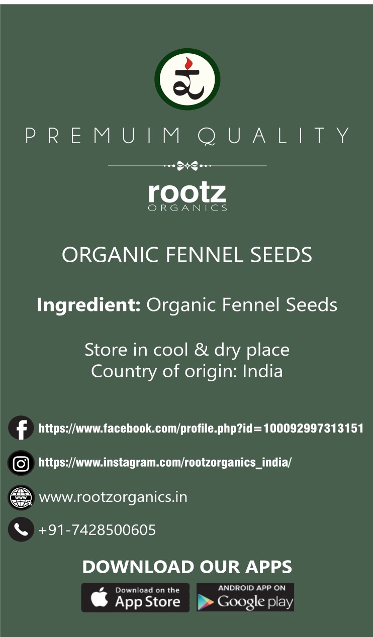 Organic Fennel Seeds 250g
