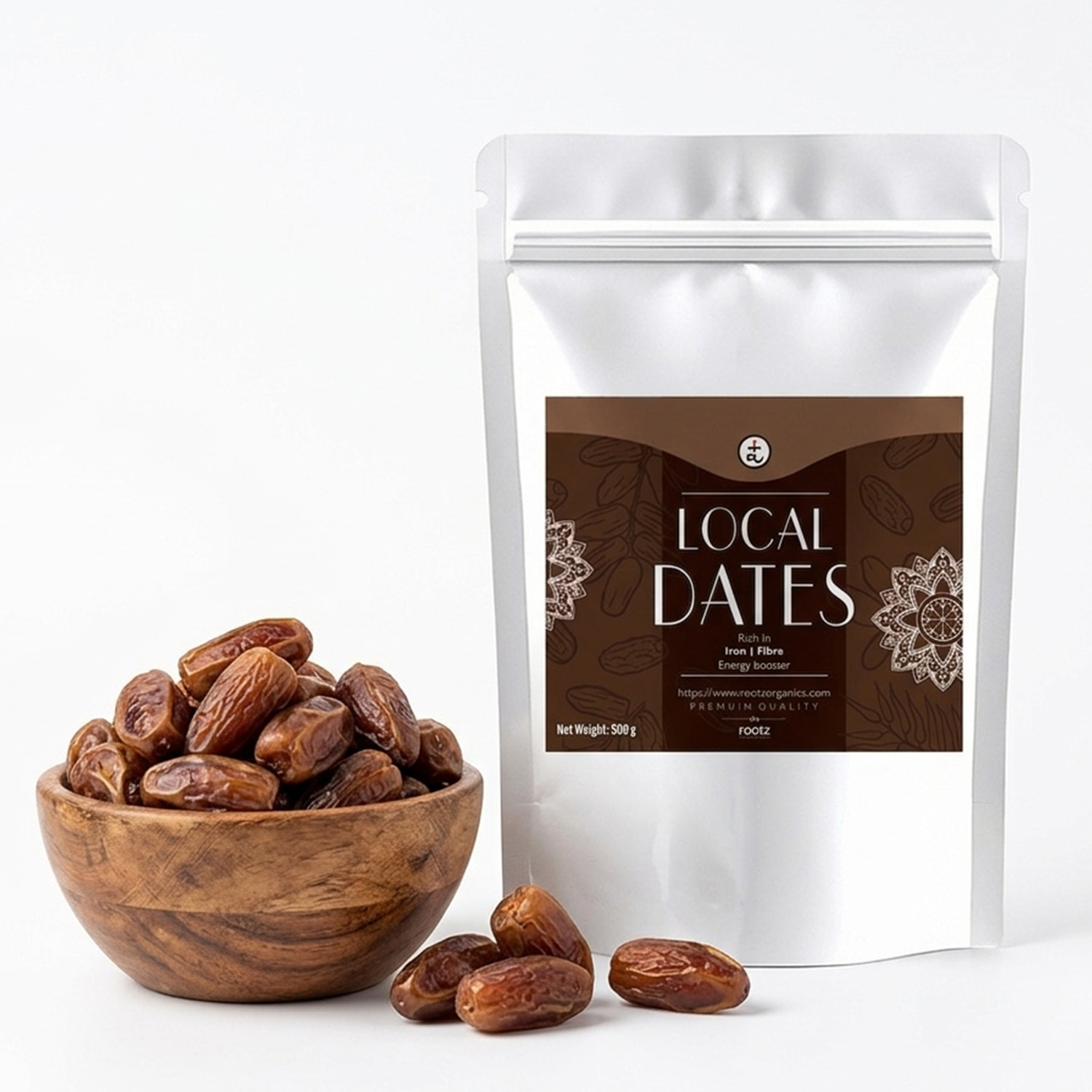 Dried Dates(Khazoor) 500gmHandpicked Natural Dates from Trusted Farms | Fresh & Chemical-Free |Semi-soft