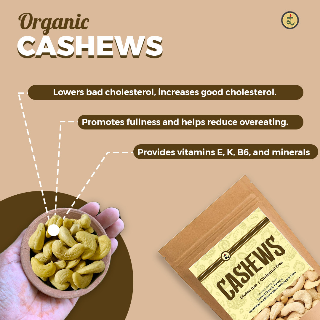 Cashews Whole 250g