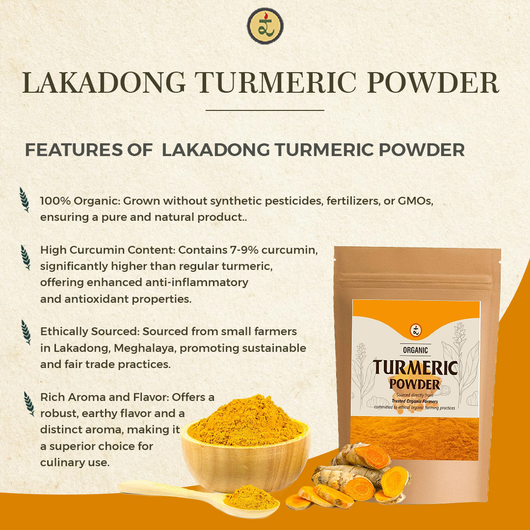 Lakadong Turmeric Powder   150gm
