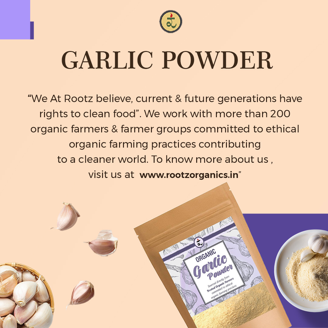 Organic Garlic Powder 100gm