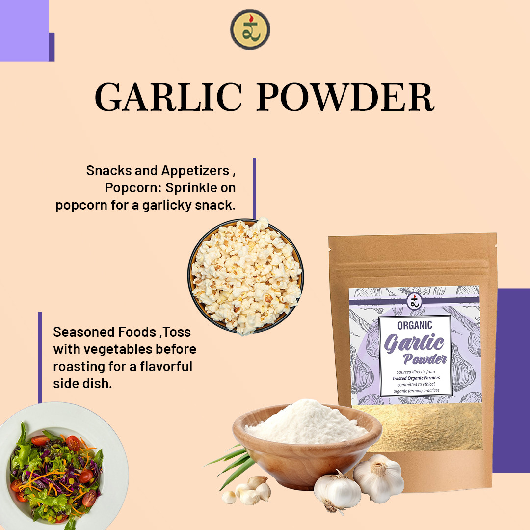 Organic Garlic Powder 100gm