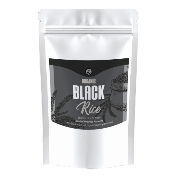 Image of Organic Black Rice 1.8KG - Antioxidant-Rich, High Fibre, Low GI Superfood | Exotic Forbidden Rice for Modern Health