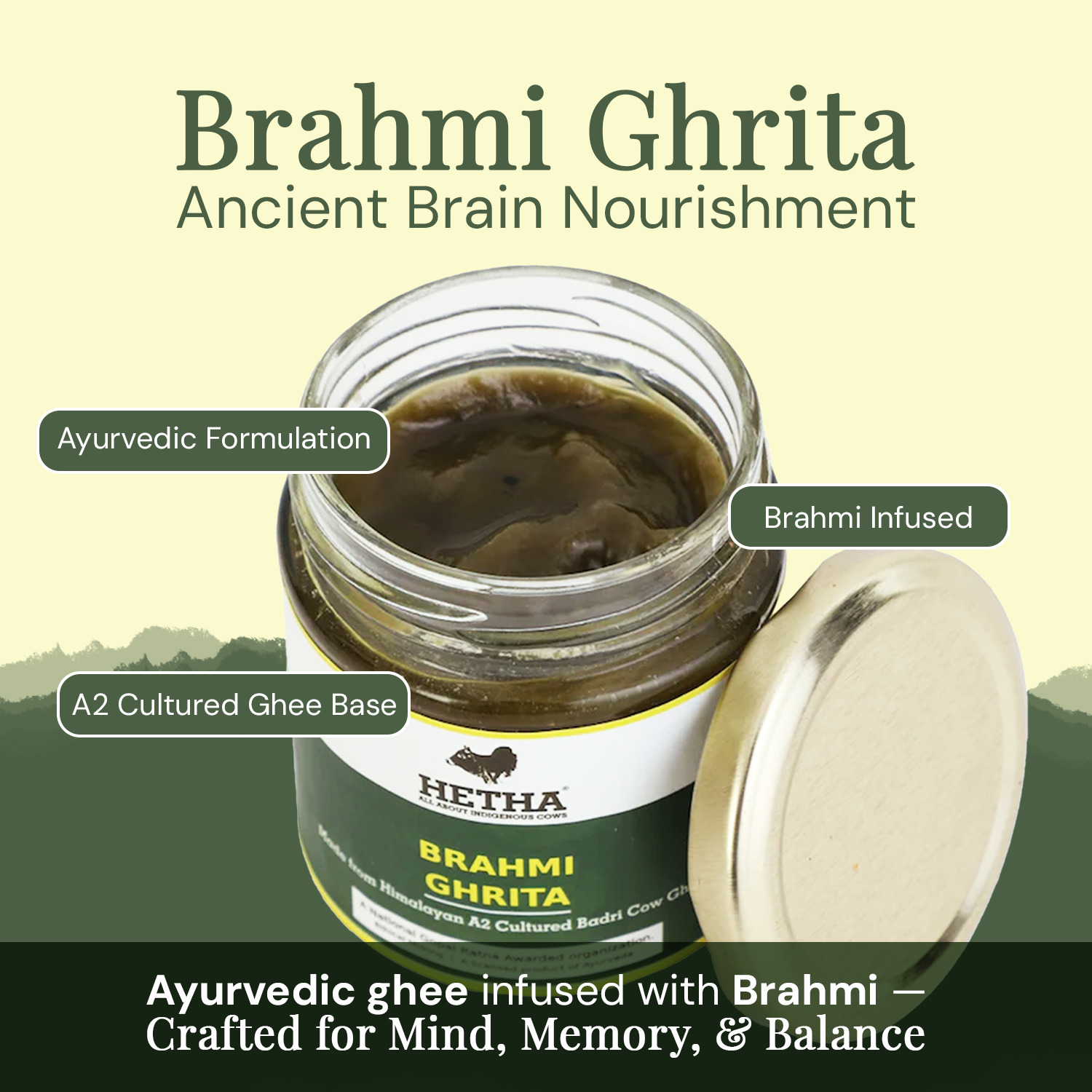 Brahmi Ghrita / Brahmi Ghee 250ml