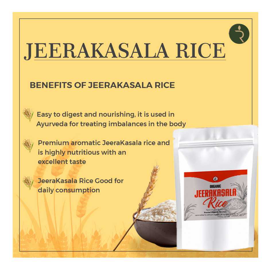Organic Jeerakasala Rice 18kg