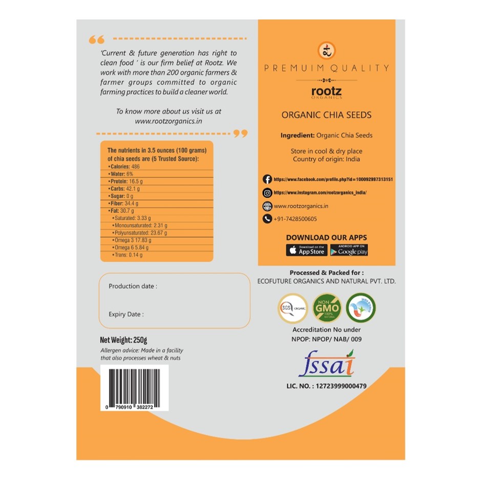 Chia Seeds 250g