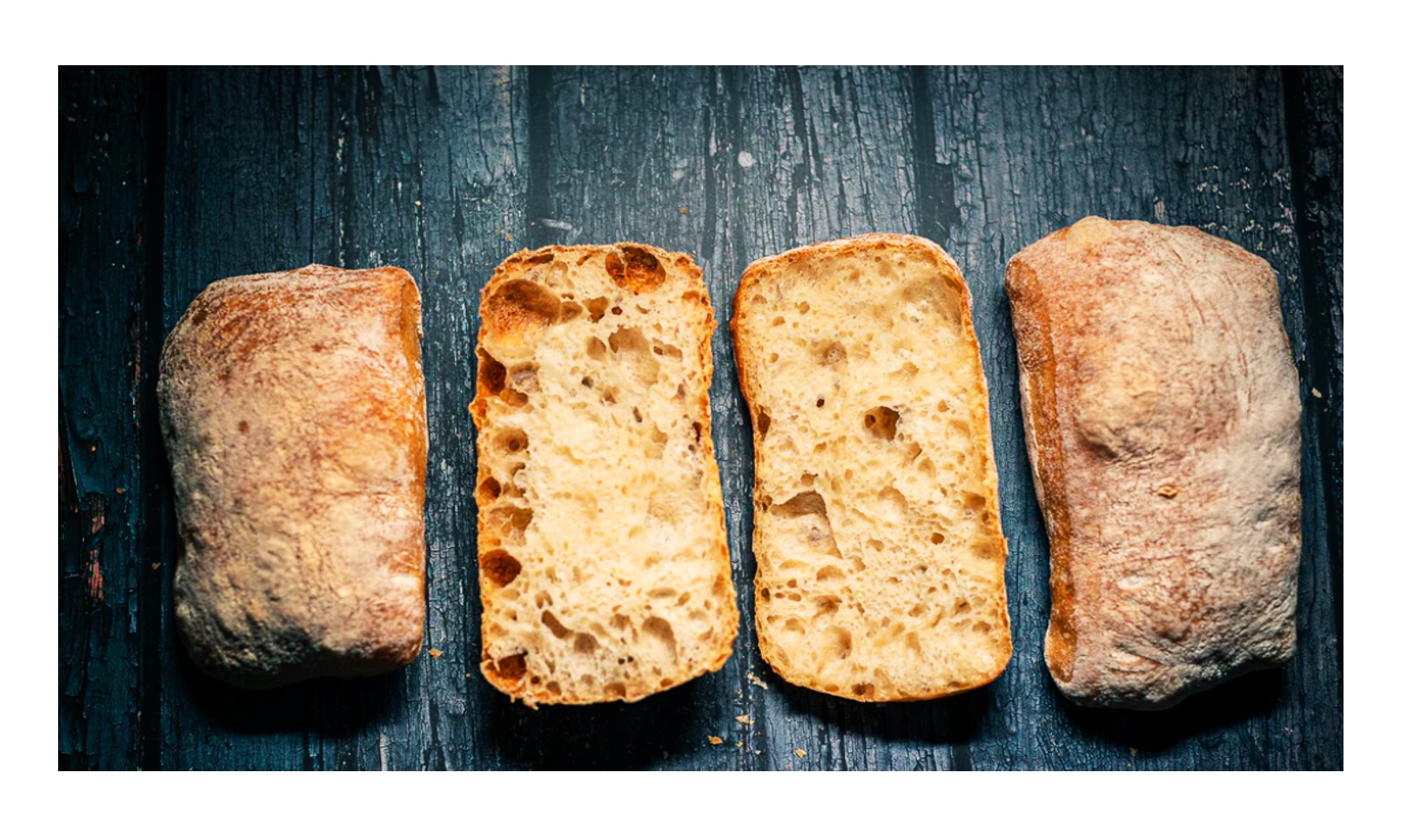 Ciabatta Rolls (Set Of 4 Rolls)