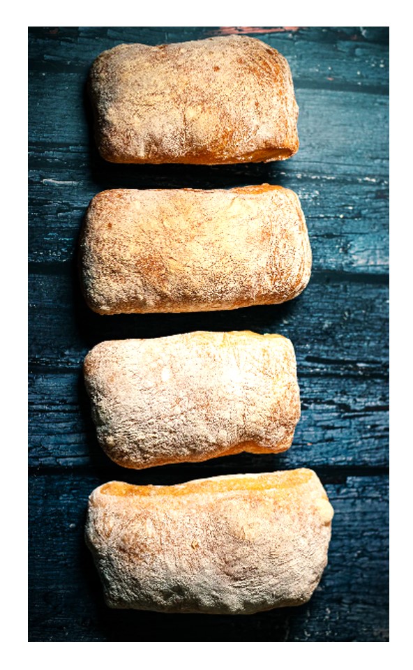 Ciabatta Rolls (Set Of 4 Rolls)