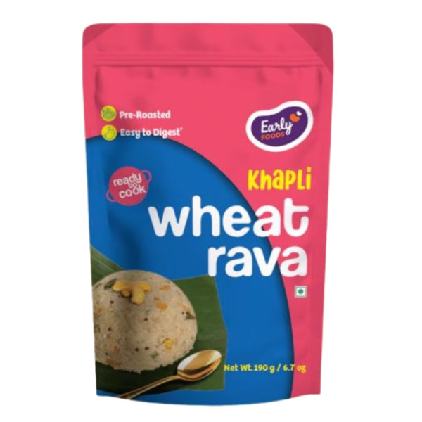 Image of Khapli Wheat Rava 190g
