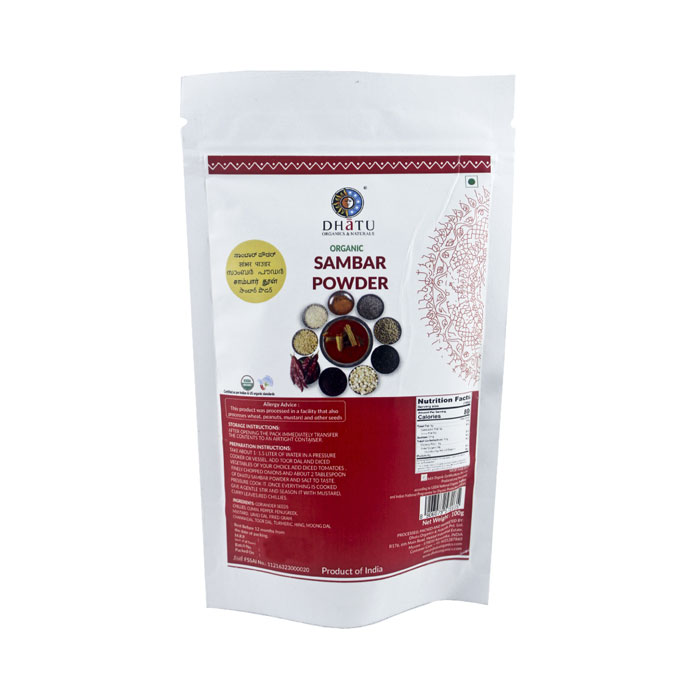Organic Sambhar Powder 100g