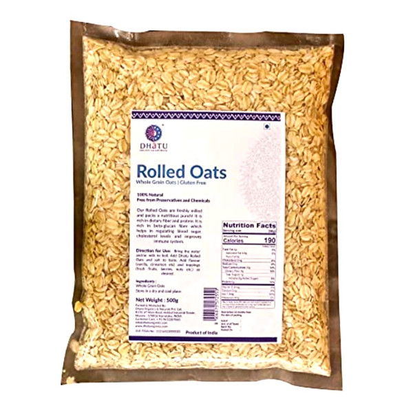 Image of Dhatu Rolled Oats 500g