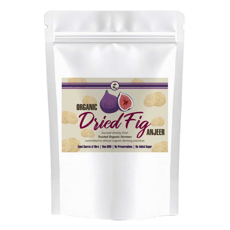Organic Dried Anjeer(Figs)  250gm