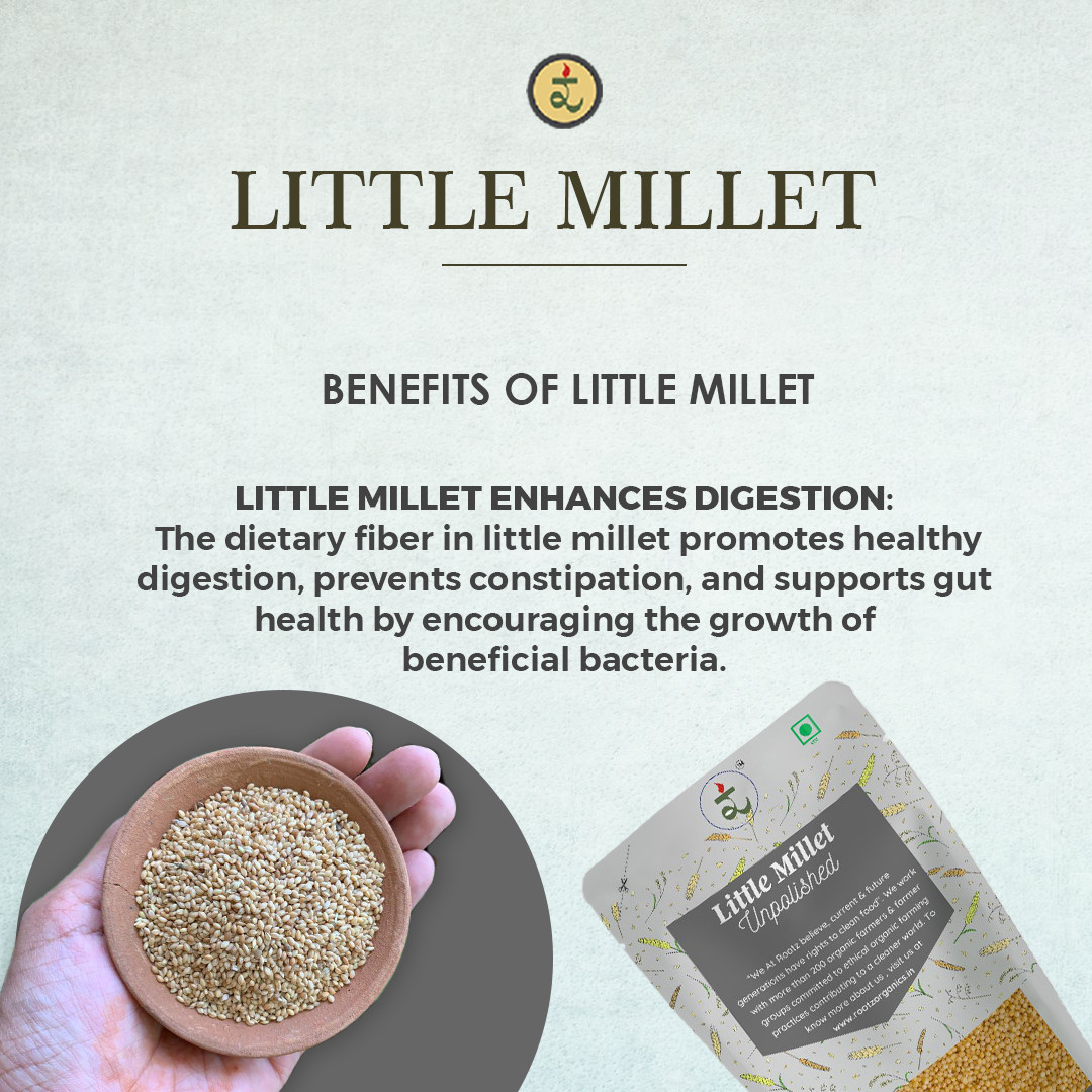 Organic Unpolished Little Millet (Sama Rice) 500g