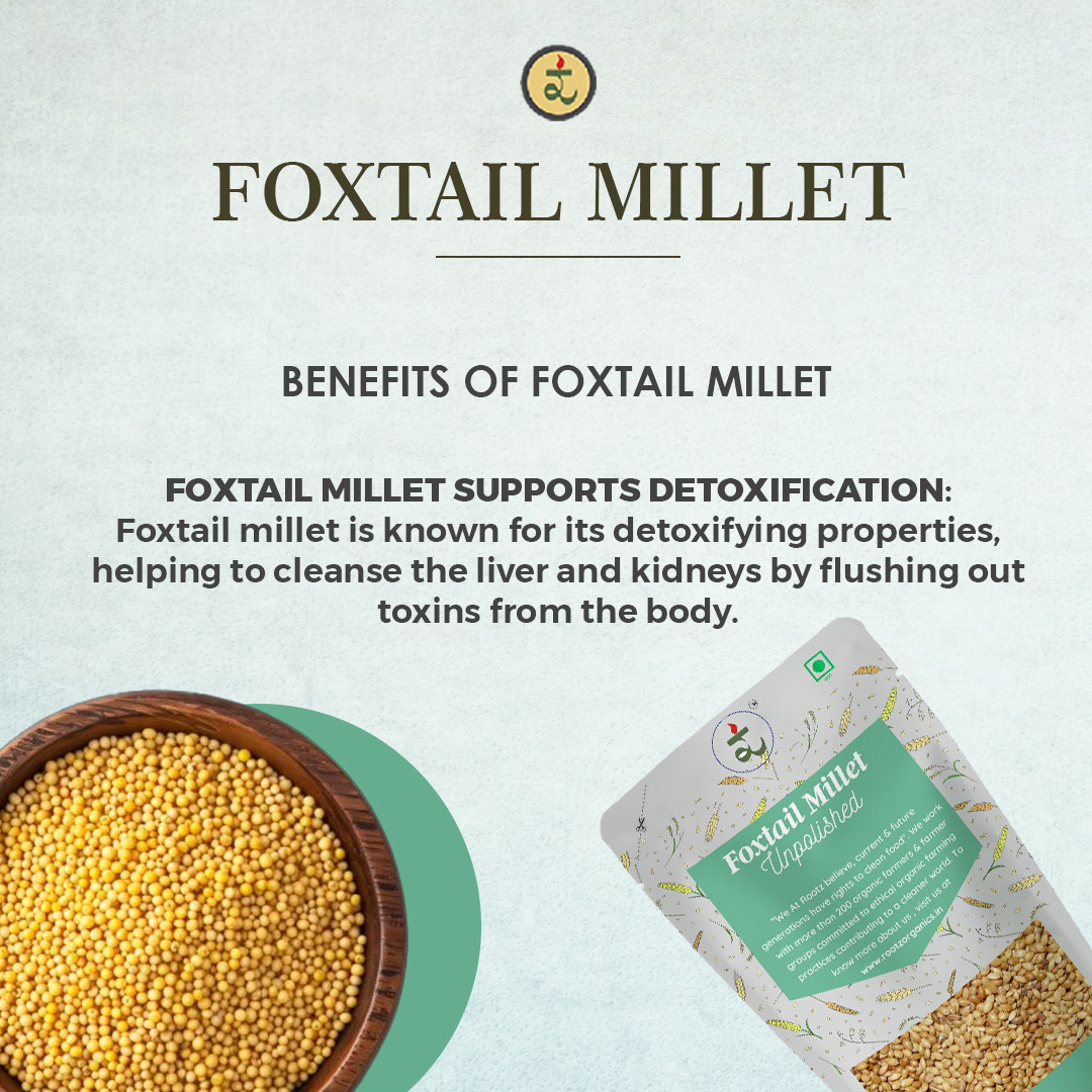 Organic Unpolished Foxtail Millet  500g