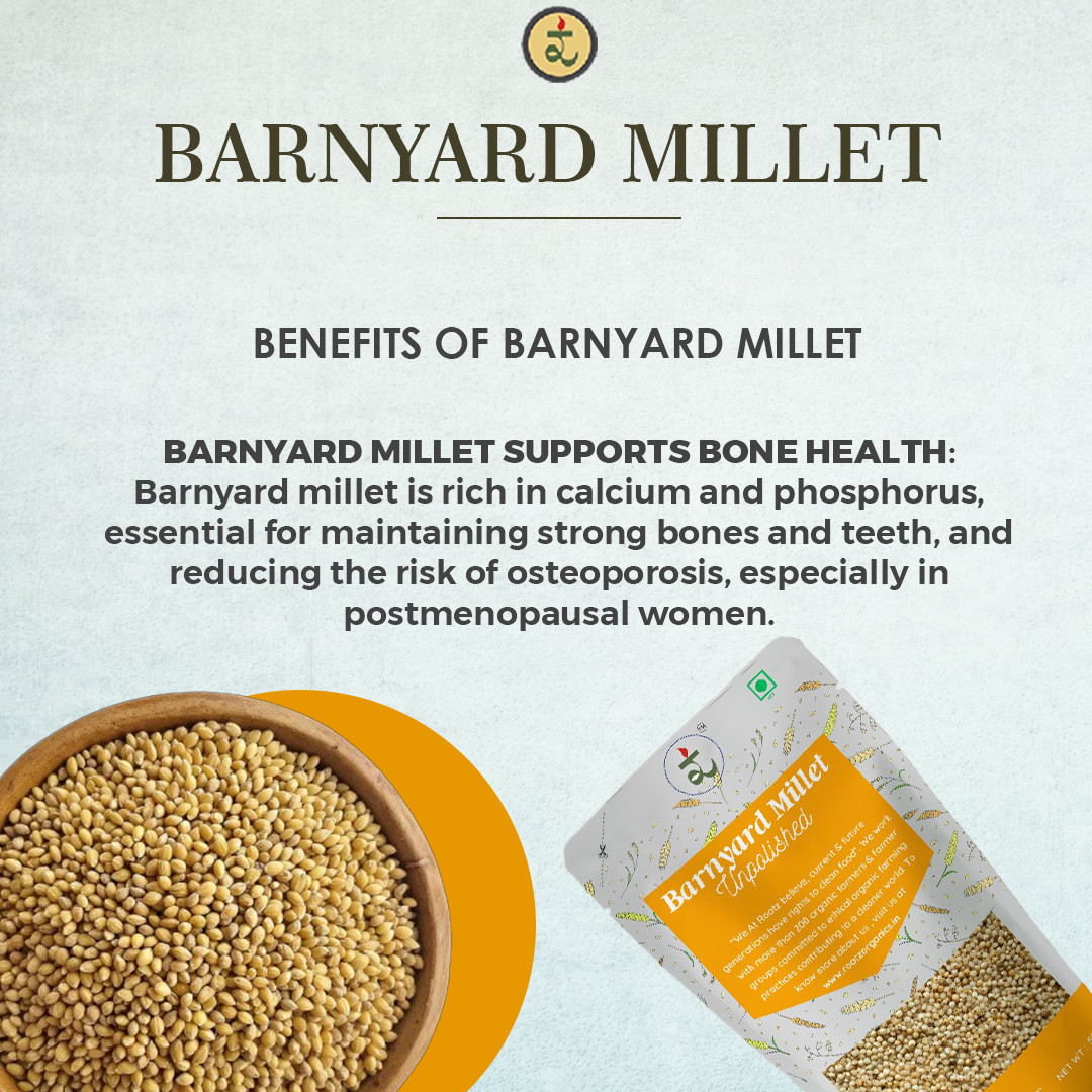Organic Unpolished Barnyard Millet 500g