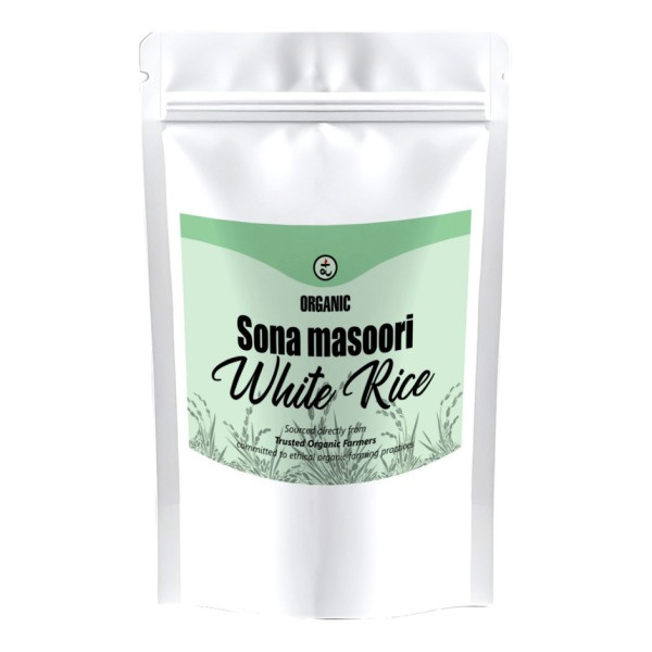 Image of Organic White Rice Sonamasoori 1.8kg