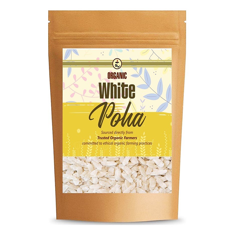Organic white Poha 900G