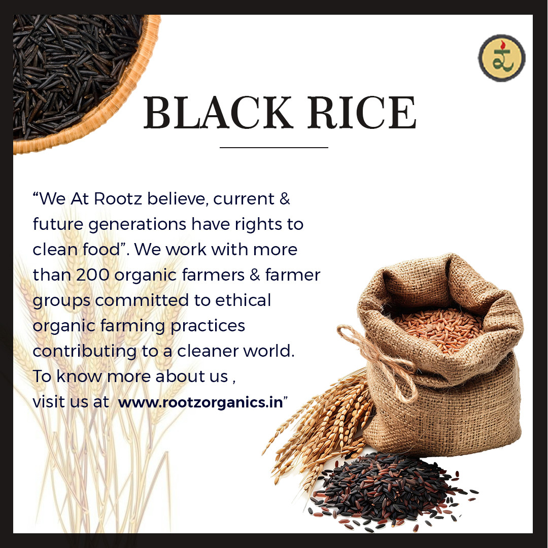 Organic Black Rice 1.8KG - Antioxidant-Rich, High Fibre, Low GI Superfood | Exotic Forbidden Rice for Modern Health