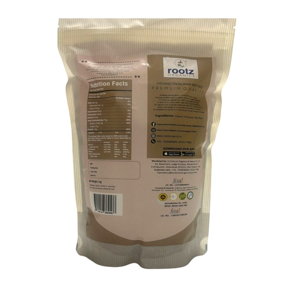 Himalayan Red Rice 1.8KG