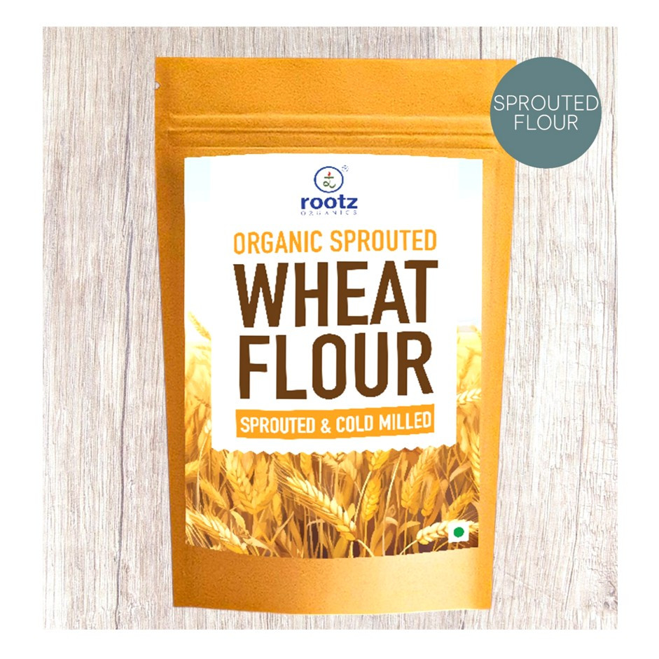 Organic Sprouted Wheat Flour 1.8kg– High Fibre, Stone-Ground Superfood for Constipation & Bloating Relief