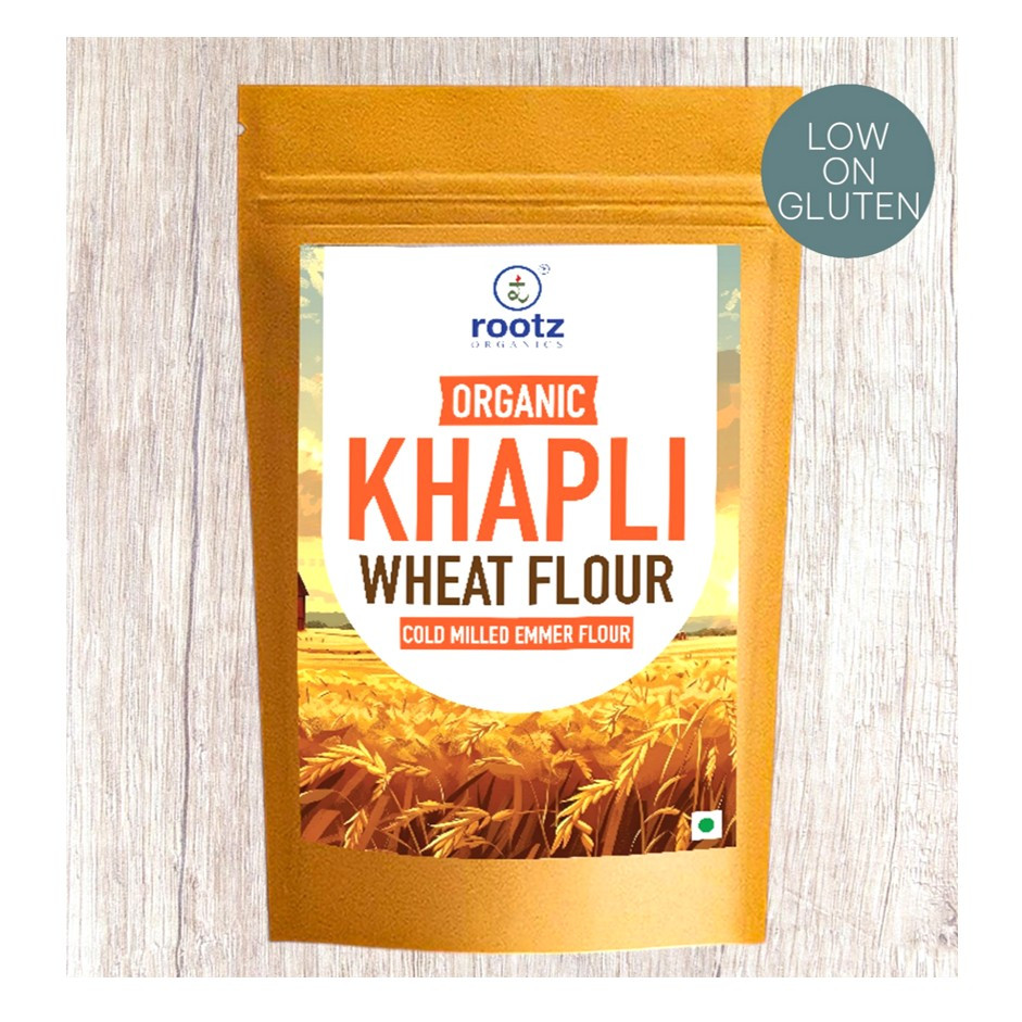 Organic Khapli Atta/ Emmer Wheat flour 18KG - Ancient Grain, Low GI, High Fibre Solution for Diabetes, Bloating & Gluten Sensitivity