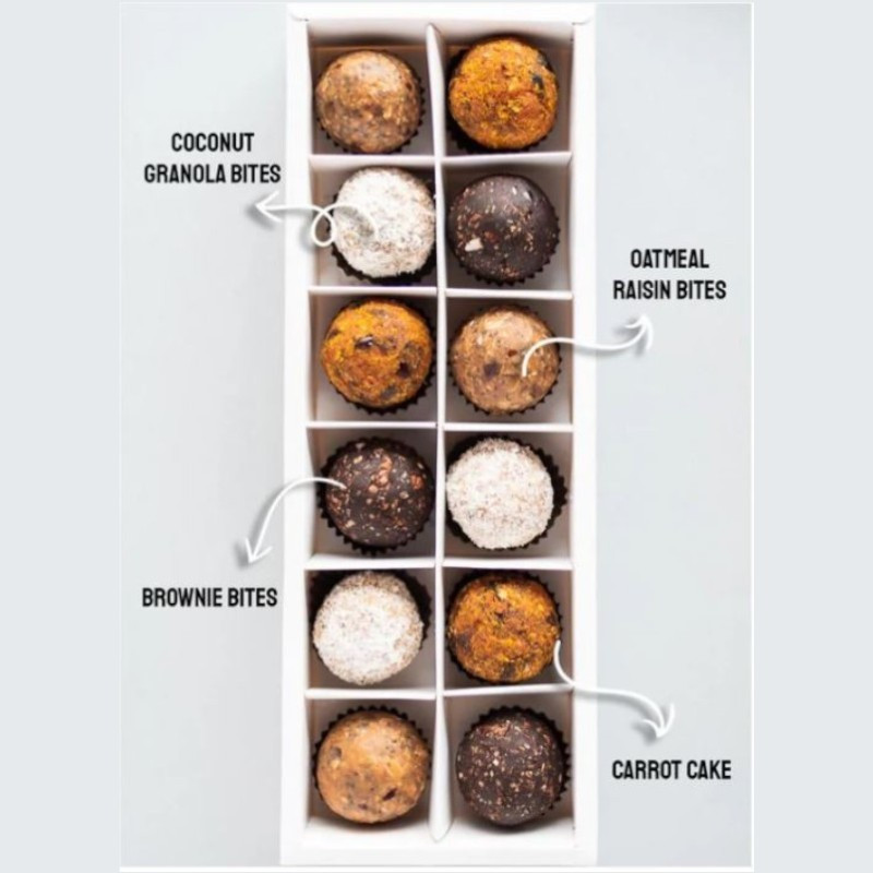 Energy Bites Gift Box (Pack of 12Net wt.360g)