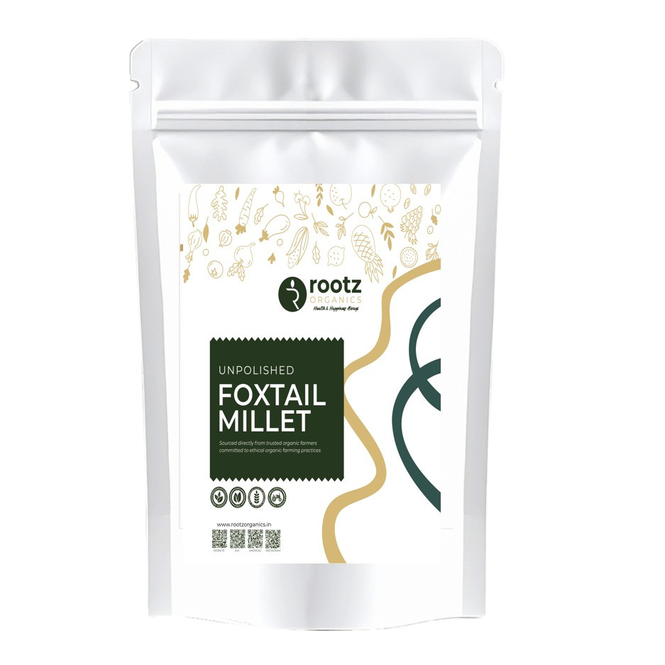 Organic Unpolished Foxtail Millet  500g