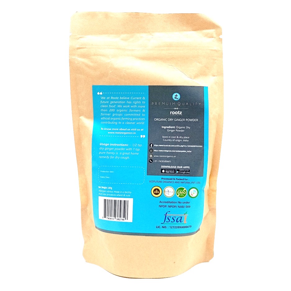 Organic Ginger Powder 100gm
