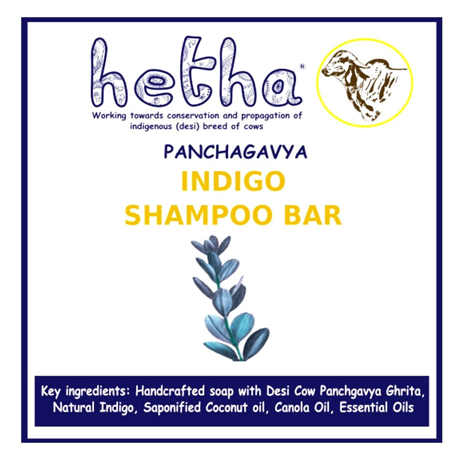 Indigo Shampoo Bar 100gm (Pack of 2)