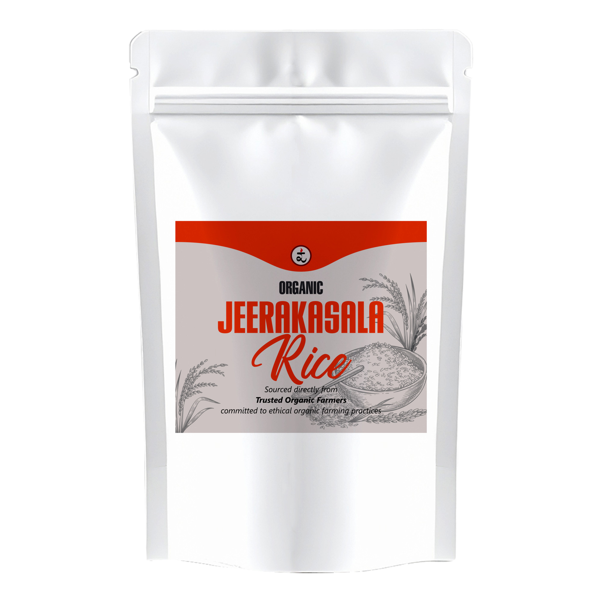 Organic Jeerakasala Rice 1.8KG
