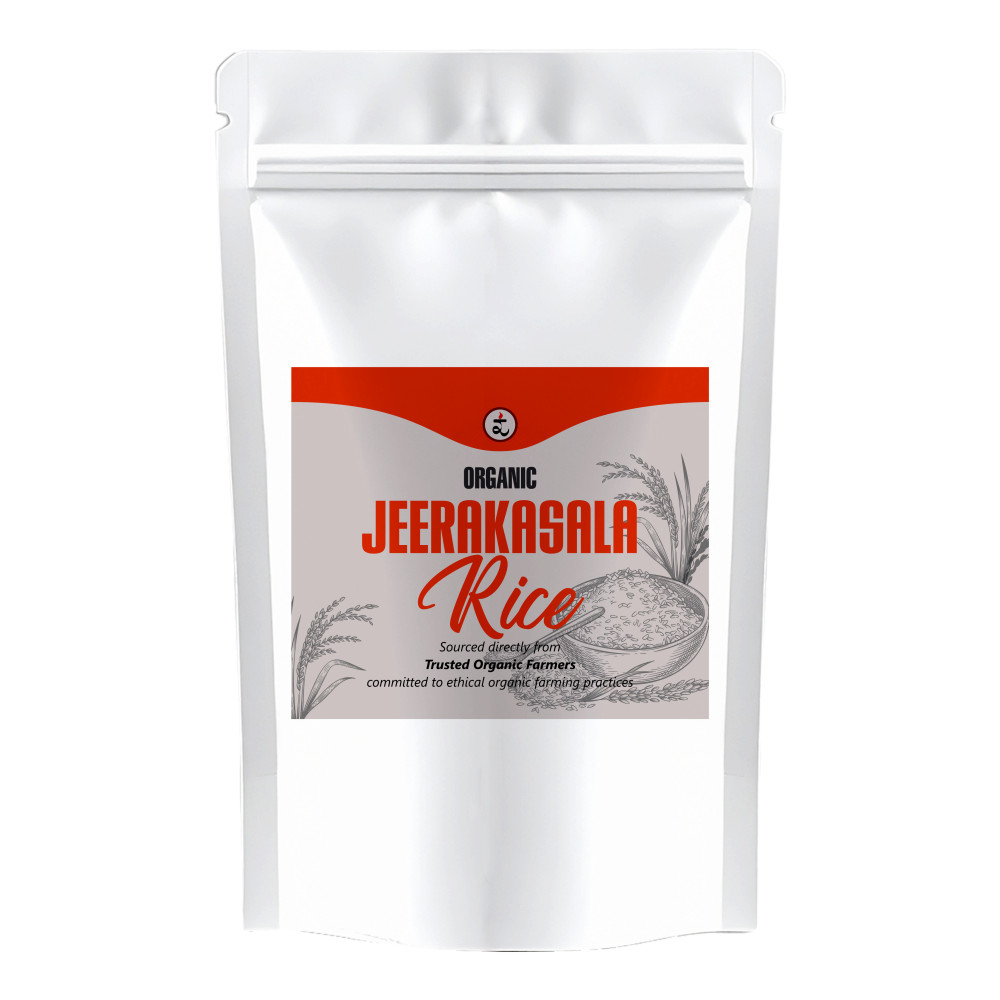 Organic Jeerakasala Rice 900G